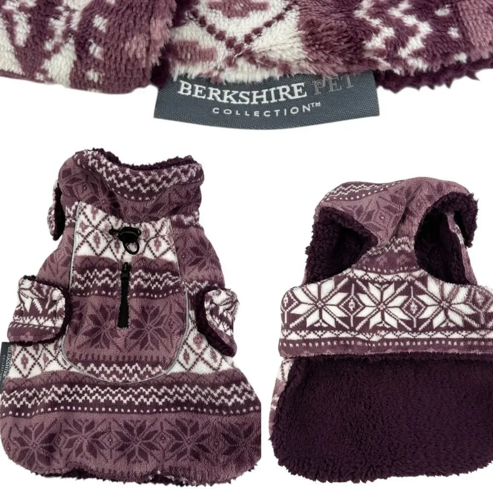 Small Pet Fleece Blanket Sweater (set of 3)